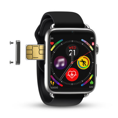 中国 4Gスポーツのスマートな腕時計DM20 Simのカードによって造られるプログラム可能な1.88インチBLE贅沢な人間の特徴をもつ7.1 GPS WIFIの無線電信 サプライヤー