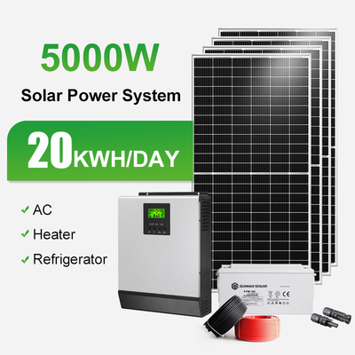 中国 10000w モノパネル 太陽光発電機 キット 家庭用太陽光発電システム サプライヤー