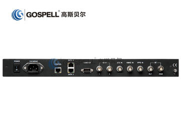 中国 単一チャネル DTV の変調器 DVB-T2 QPSK の変調器二重余分な ASI ギガビット IP サプライヤー